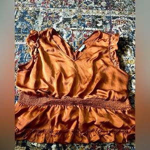 Fall Copper Blouse